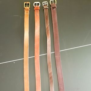 Mens leather belts